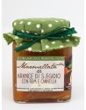 Homemade orange marmalade with rum and cinnamon
 Weight-110 gr